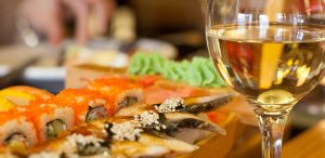 Uni sushi apportez votre vin